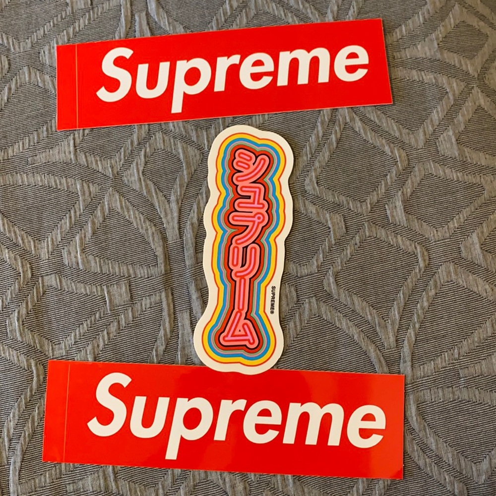 Authentic Supreme stickers!
